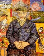Vincent Van Gogh Portrait of Pere Tanguy Spain oil painting artist